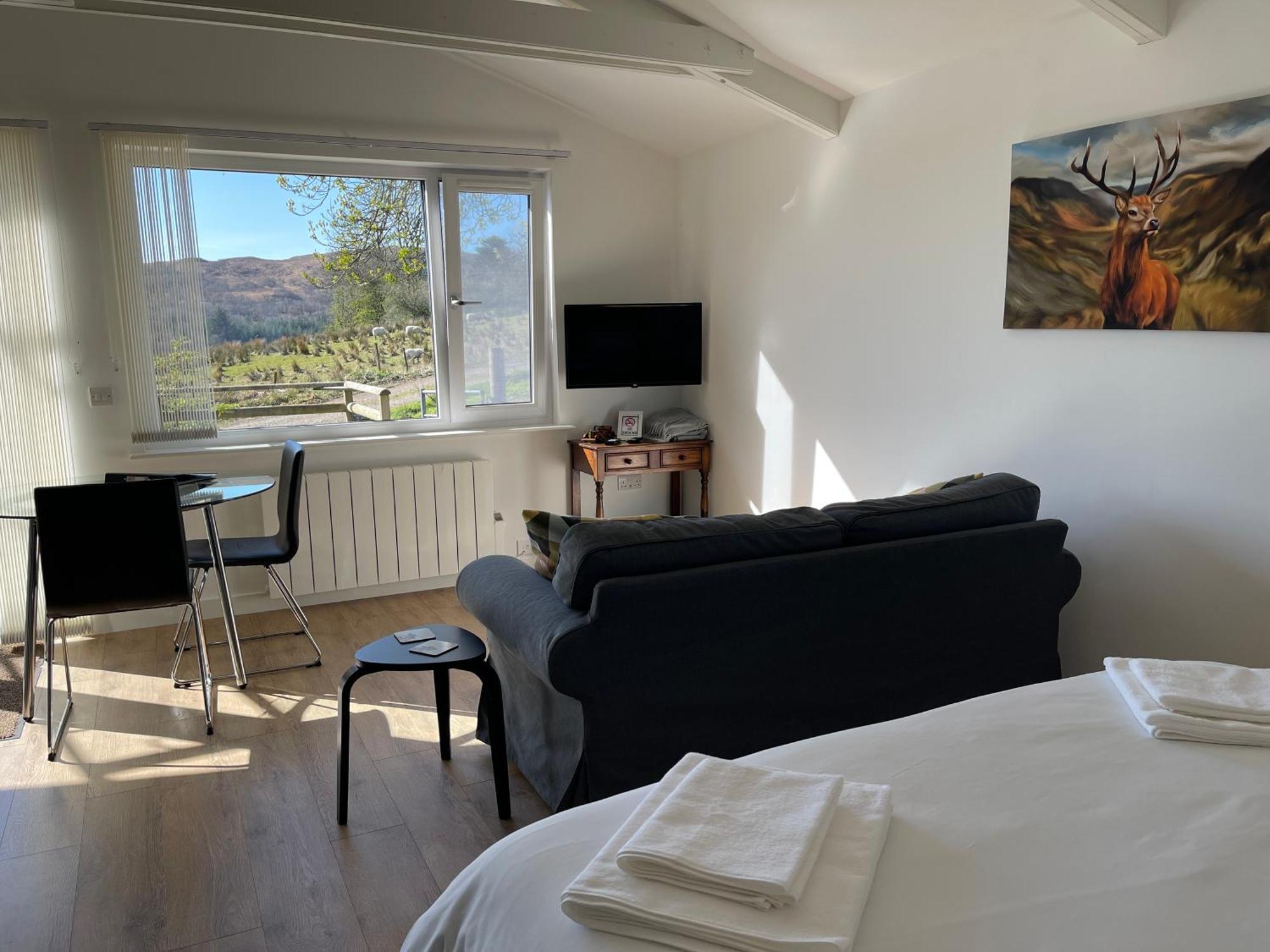 Spacious Lodge With King Sized Bed Inveraray Exteriér fotografie